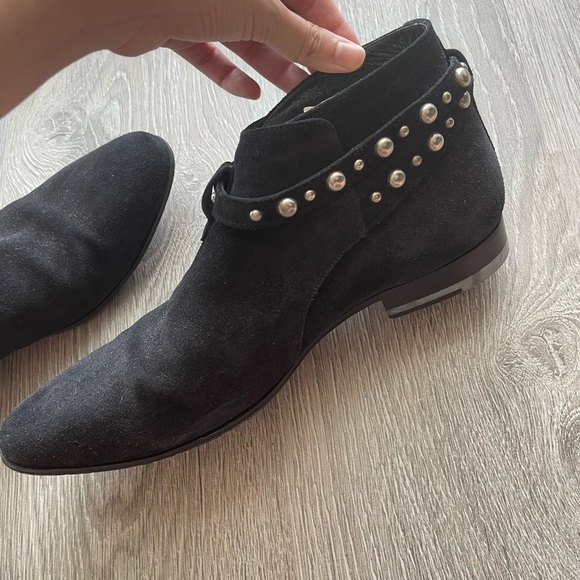 Saint Laurent Jodhpur suede boots - Picture 2 of 6